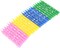 Chef Craft 24pc Assorted Color 2.5 Inch Tall Classic Star Birthday Candles Set
